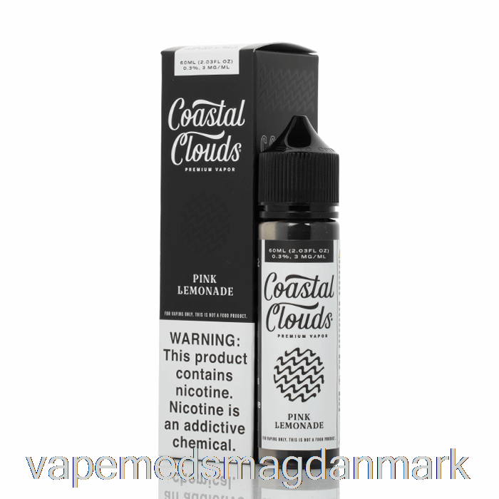 Vape Væske Pink Limonade - Coastal Clouds Co. - 60ml 3mg